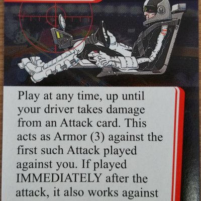 Car Wars: The Card Game – Body Armor Promo Card