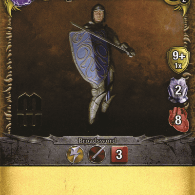 Mage Wars: Asyran Defender Promo Card