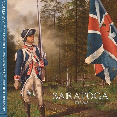 Saratoga 1777 AD