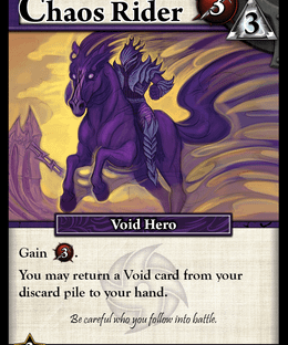 Ascension X: War of Shadows – Chaos Rider