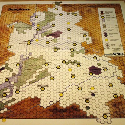 Railway Rivals Map WB: West Berlin