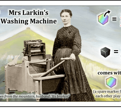 Snowdonia: Mrs Larkin's Washing Machine