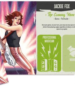 Rock Hard: 1977 – Jackie Fox Promo Character