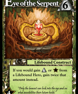 Ascension: Chronicle of the Godslayer – Eye of the Serpent Promo Card