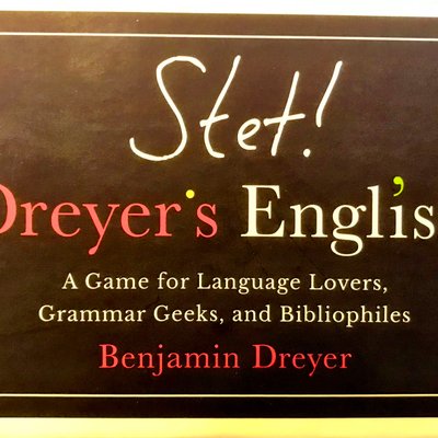 STET! Dreyer's English: A Game for Language Lovers, Grammar Geeks, and Bibliophiles