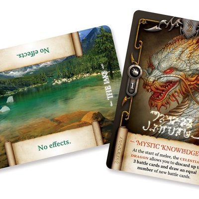 Draco Magi: Celestial Dragon and Alternate Art The Lake Promo Cards