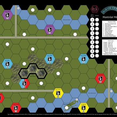 Age of Steam Expansion: Montréal Métro
