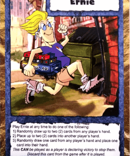 Dumpster Brawl!: Ernie Promo Card