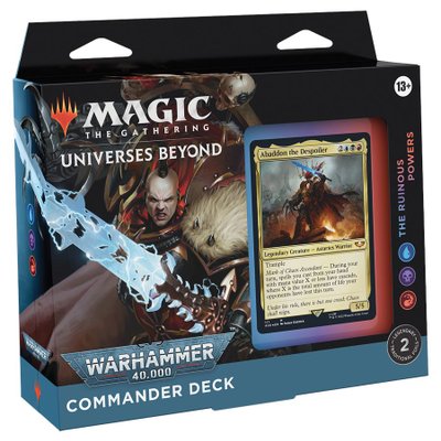 Magic: The Gathering Universes Beyond – Warhammer 40,000 Commander Deck: The Ruinous Powers
