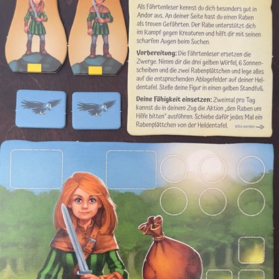 Andor Junior: Die Fährtenleserin Fennah / Der Fährtenleser Fenn