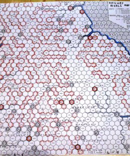 Railway Rivals Map NO: Northern England