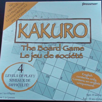 Kakuro: The Board Game