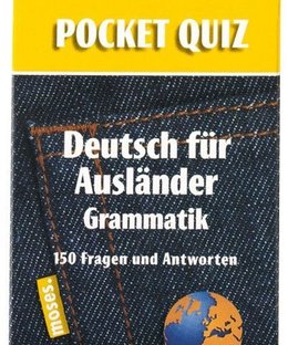 Pocket Quiz: Deutsch für Ausländer Grammatik