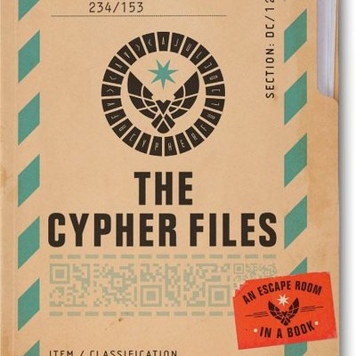 The Cypher Files: An Escape Room… in a Book!