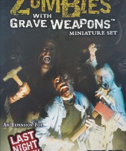 Last Night on Earth: Zombies with Grave Weapons Miniature Set