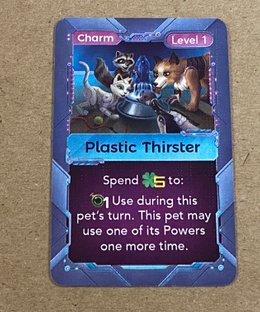 Cyber Pet Quest: Plastic Thirster Promo Card