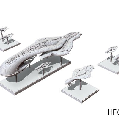 Halo: Fleet Battles – Covenant Assault Carrier (CAS)