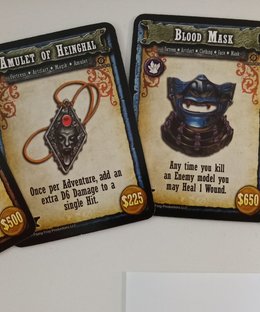 Shadows of Brimstone: Forbidden Fortress – Kickstarter Promo Cards
