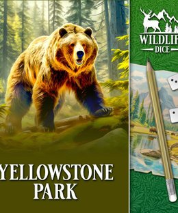 Wildlife Dice: Yellowstone Park