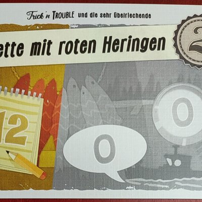 Trick‘n Trouble: Kette mit roten Heringen promo card