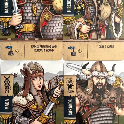 Raiders of Scythia: Four Heroes