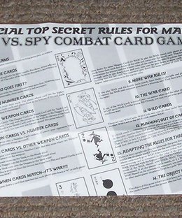 Spy vs. Spy Combat Card Game