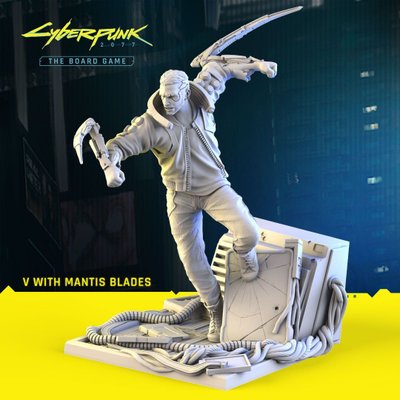 Cyberpunk 2077: The Board Game – V with Mantis Blades