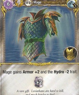 Mage Wars: Leviathan Scale Armor Promo Card