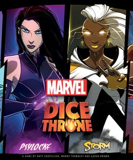 Marvel Dice Throne: X-Men – Iceman v. Psylocke v. Storm v. Wolverine