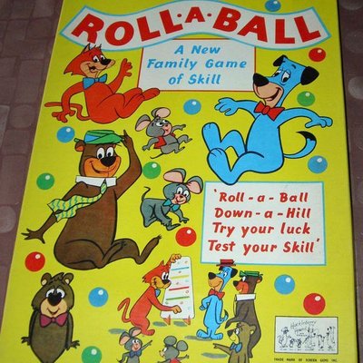 Huckleberry Hound Roll-A-Ball