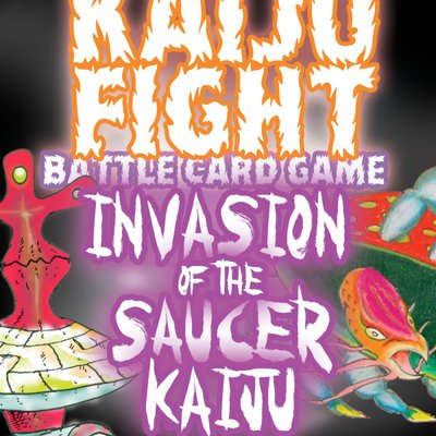 Hyper Battle Kaiju Fight: Invasion Of The Saucer Kaiju Battlepack