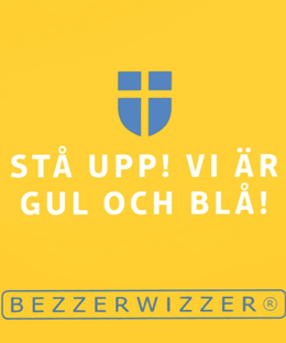 Bezzerwizzer Bricks: Stå upp! Vi är gul och blå!