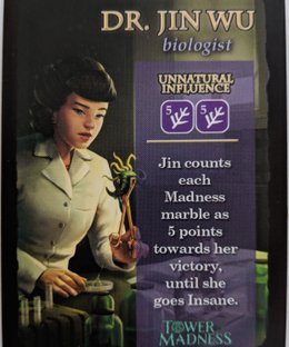 Tower of Madness: Dr. Jin Wu Promo Card