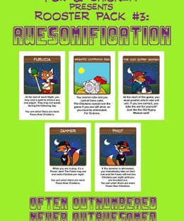 Fox & Chicken Rooster Pack #3: Awesomification