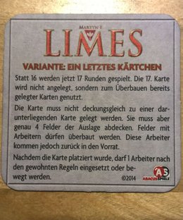 Limes: Ein letztes Kärtchen
