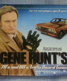Gene Hunt's 70's and 80's Trivia Board Game