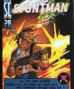 Sentinels of the Multiverse: Stuntman Promo Card
