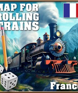 Rolling Trains: France Map