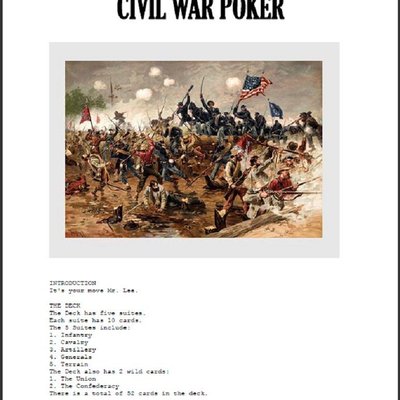 Civil War Poker