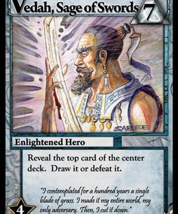 Ascension: Chronicle of the Godslayer – Vedah, Sage of Swords Promo