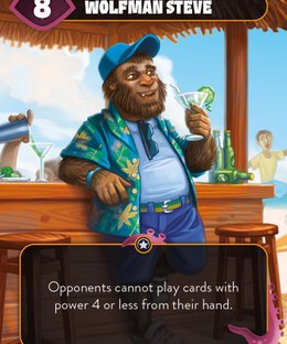 Mindbug: Wolfman Steve Promo Card