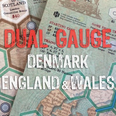 Dual Gauge: Denmark and England & Wales Maps