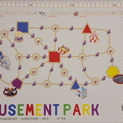 Age of Steam Expansion: Orient Express / Amusement Park