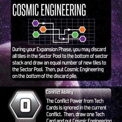 Hegemonic Promo Card: Cosmic Engineering