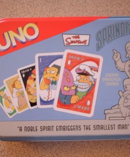 UNO: The Simpsons Springfield Edition