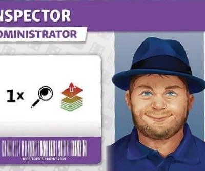 Dice Hospital: Inspector Administrator Promo Card