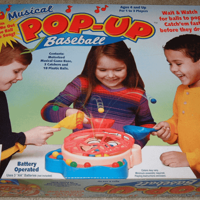 Musical Pop-Up Baseball