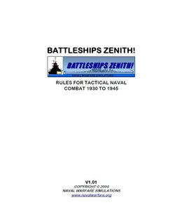 Battleships Zenith!