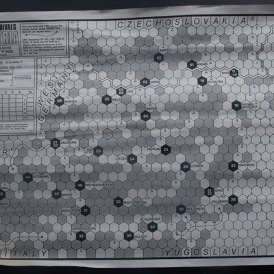 Railway Rivals Map AUS: Austria