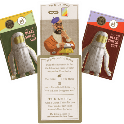 Caper: Europe – Dice Tower 2023 Promo Cards